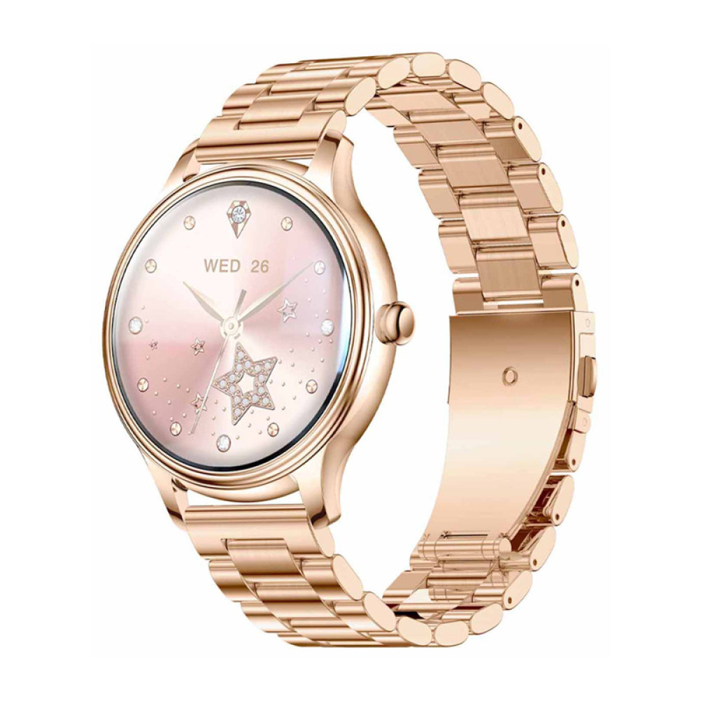 Φωτογραφία προϊόντος: Smart Watch COLMI L28 (Gold + Gold steel strap)