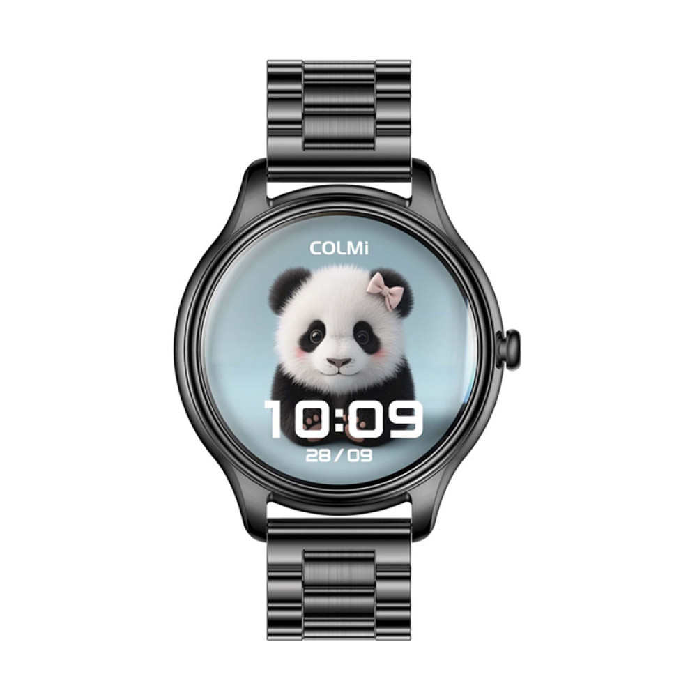 Φωτογραφία προϊόντος: Smart Watch COLMI L28 (Black + Black steel strap)