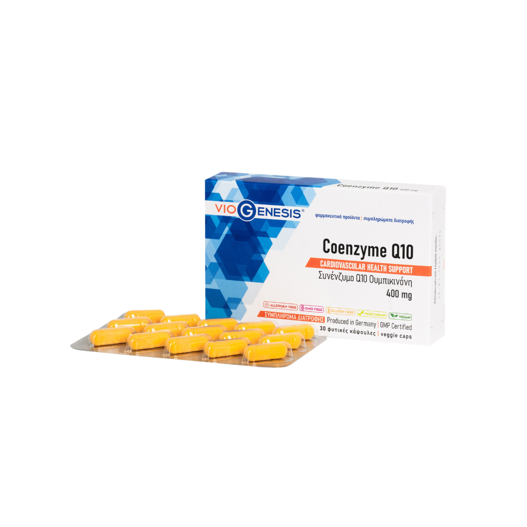 Φωτογραφία προϊόντος: VIOGENESIS Coenzyme Q10 400 mg 30 Caps