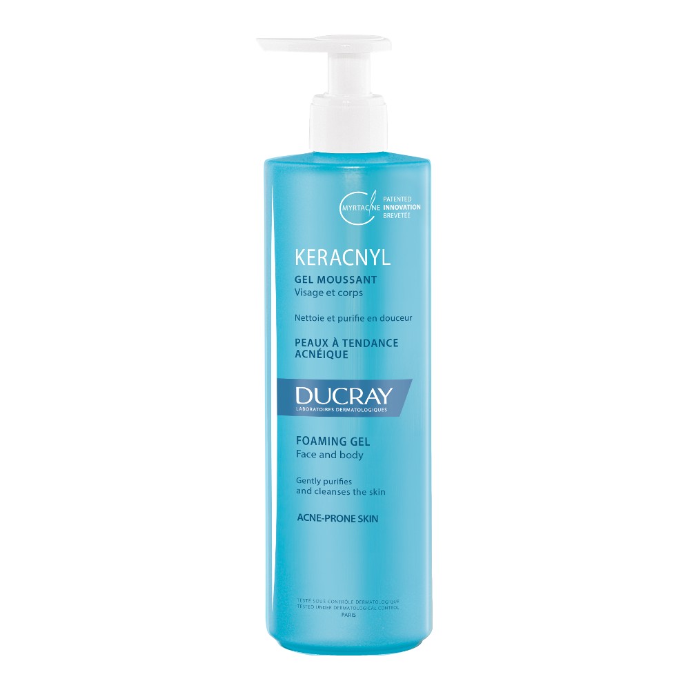 Φωτογραφία προϊόντος: DUCRAY Keracnyl Foaming Gel For Face And Body-Αφρίζον Ζελ Καθαρισμού Για Δέρμα Με Τάση Ακμής Για Πρόσωπο Και Σώμα 400ML