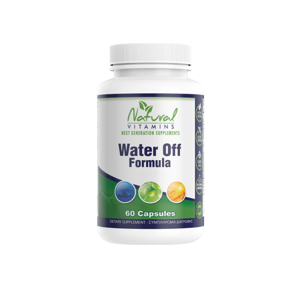 Φωτογραφία προϊόντος: Natural Vitamins Water Off Formula, 60 κάψουλες