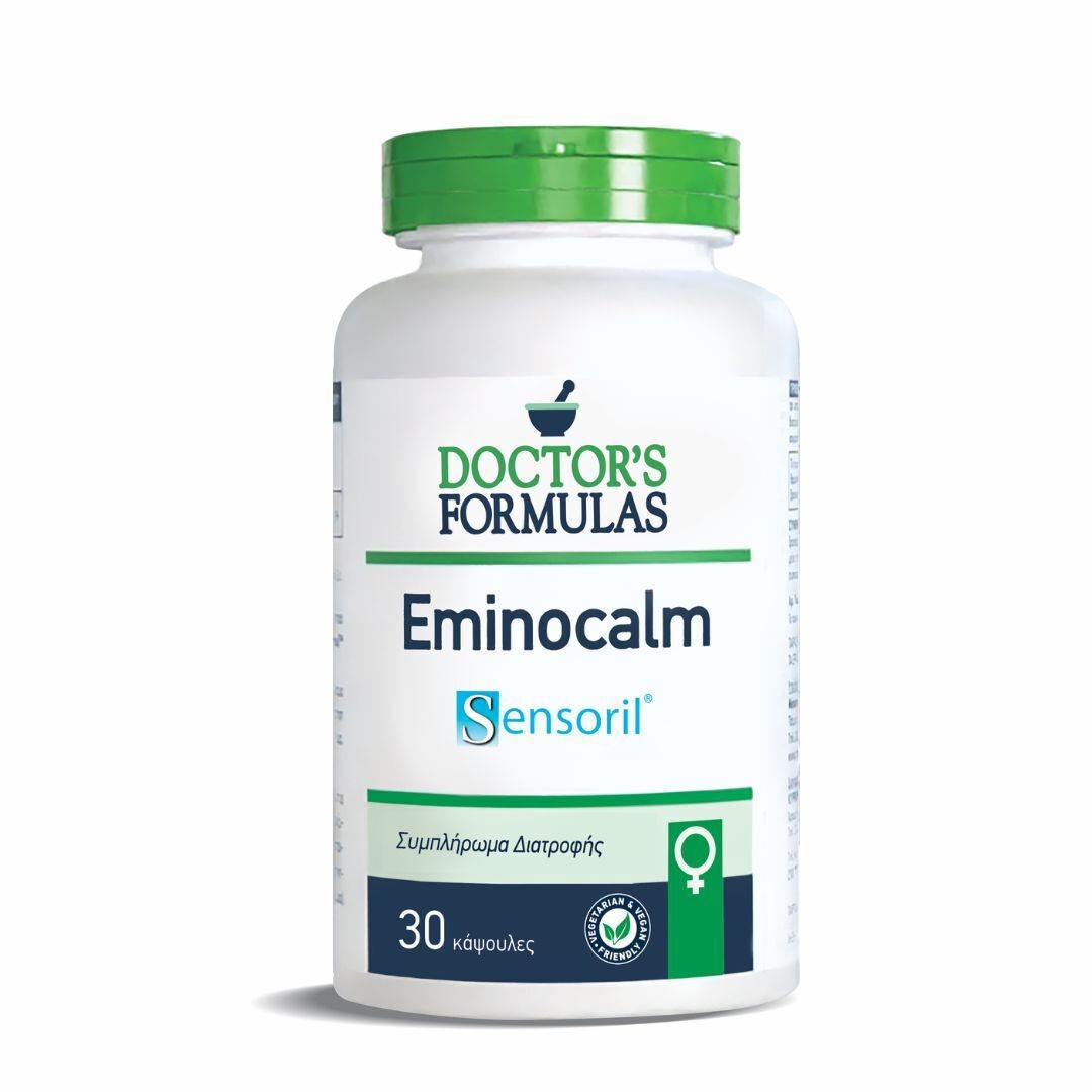 Φωτογραφία προϊόντος: Doctors Formulas Eminocalm Συμπλήρωμα Διατροφής για την Ψυχολογική Λειτουργία κατά την Εμμηνόπαυση 30caps