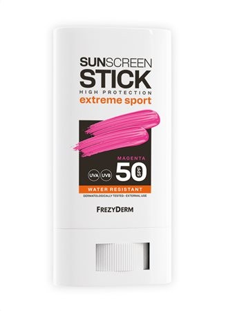 Φωτογραφία προϊόντος: Frezyderm Extreme Sport Αντηλιακό Stick Προσώπου Magenta SPF50 20ml