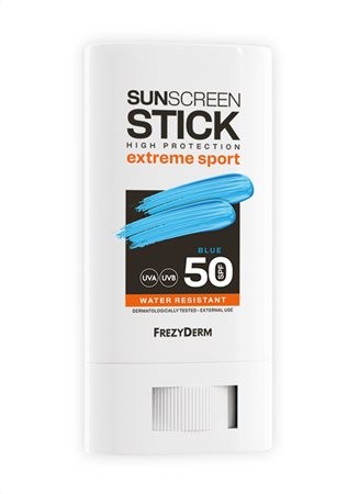 Φωτογραφία προϊόντος: FREZYDERM Extreme Sport Αντηλιακό Stick Προσώπου Blue SPF50 20ML
