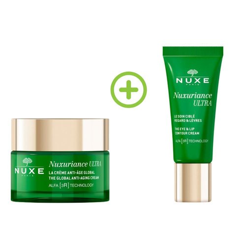 Φωτογραφία προϊόντος: NUXE Promo Pack με Nuxuriance Ultra The Exceptional Day &amp; Night Cream Αντιγηραντική Κρέμα Προσώπου, 75ml &amp; Δώρο Eye &amp; Lip Contour Cream Αντιγηραντική Κρέμα Ματιών &amp;