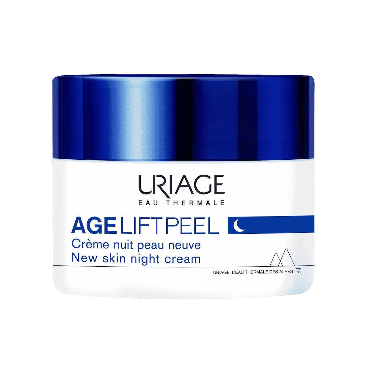 Φωτογραφία προϊόντος: Uriage Age Lift Peel Face Night Cream Απολεπιστική Κρέμα Προσώπου Νύκτος με Αντιγηραντική Δράση 50ml