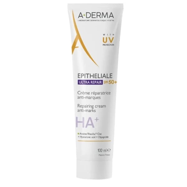 Φωτογραφία προϊόντος: Aderma Epitheliale HA+ Ultra Repair Cream SPF 50+ 100ml