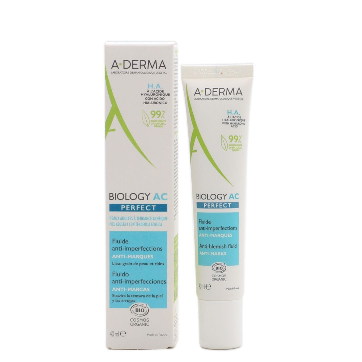 Φωτογραφία προϊόντος: Aderma A-Derma Biology AC Light Αντιγηραντική Κρέμα Προσώπου για Λιπαρές/Μικτές Επιδερμίδες κατά των Ατελειών 40ml
