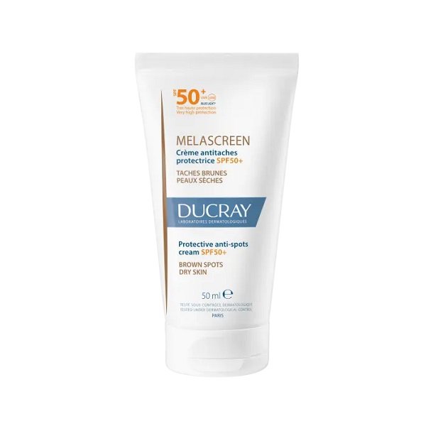 Φωτογραφία προϊόντος: Ducray Melascreen Anti-Spots Fluid SPF50+ Λεπτόρρευστη Αντηλιακή Κρέμα Κατά Των Κηλίδων για Ξηρές Επιδερμίδες 50ml