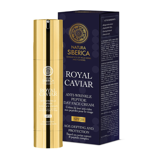 Φωτογραφία προϊόντος: NATURA SIBERICA Royal Caviar Anti-Wrinkle Peptide Day Face Cream SPF20, 50ml