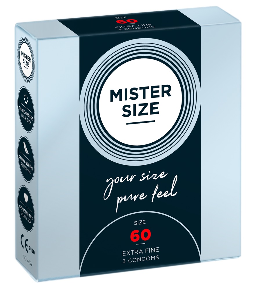 Φωτογραφία προϊόντος: Mister Size 60 – Προφυλακτικά XL για Άνετη Εφαρμογή (3 Τεμάχια)