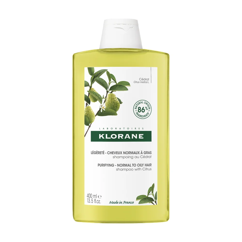 Φωτογραφία προϊόντος: Klorane Citrus Purifying Σαμπουάν Καθημερινής Χρήσης για Λιπαρά Μαλλιά 400ml