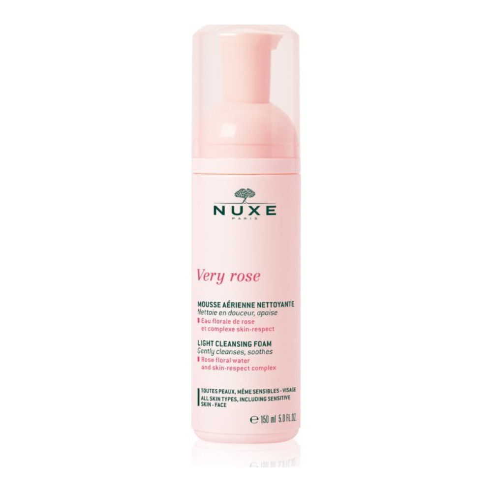 Φωτογραφία προϊόντος: Nuxe Very Rose Light Cleansing Foam Ελαφρύς Αφρός Καθαρισμού Προσώπου 150ml