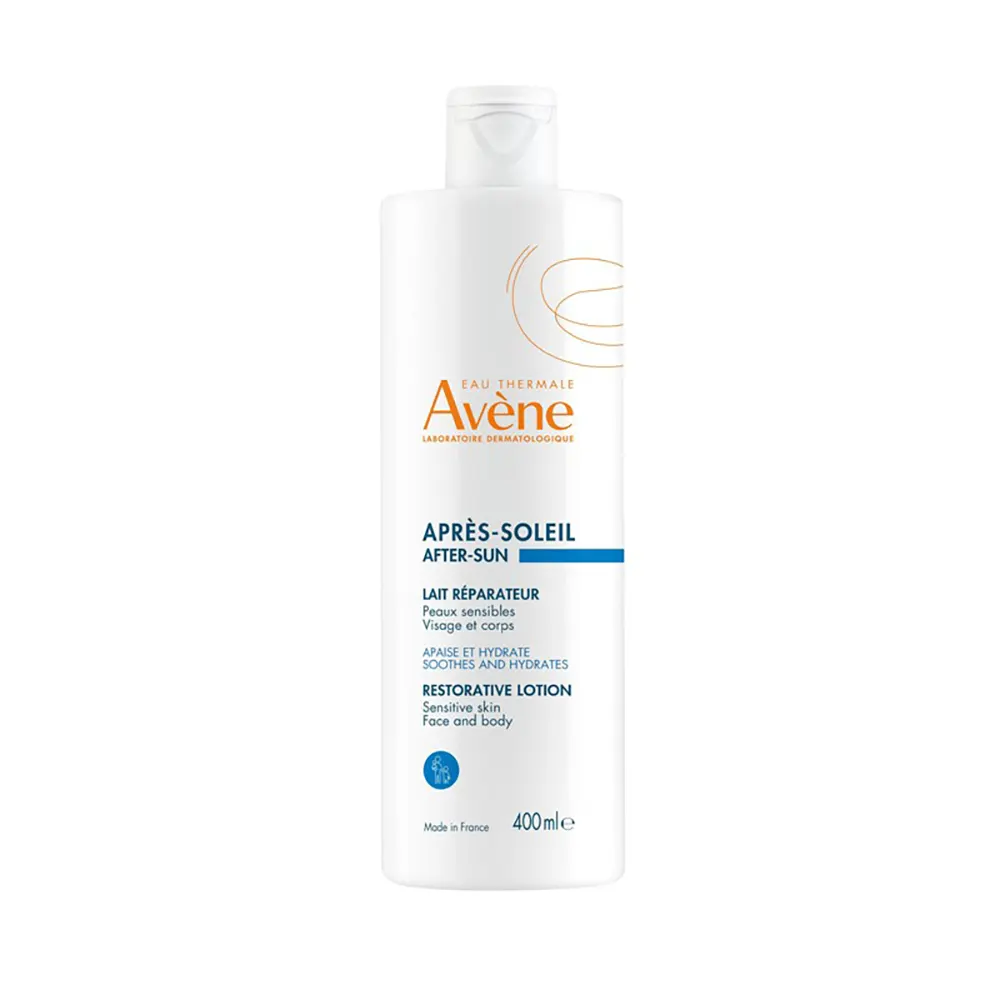 Φωτογραφία προϊόντος: Avene Reparateur Apres Soleil, Γαλάκτωμα After Sun Προσώπου - Σώματος για Ενυδάτωση και Επανόρθωση της Επιδερμίδας, 400ml