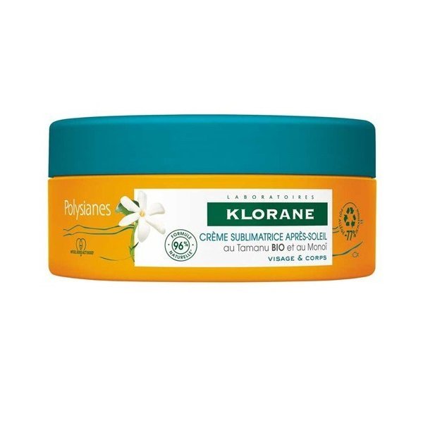 Φωτογραφία προϊόντος: Klorane Polysianes After Sun Κρέμα Επανόρθωσης Για Μετά Τον Ήλιο 200ml