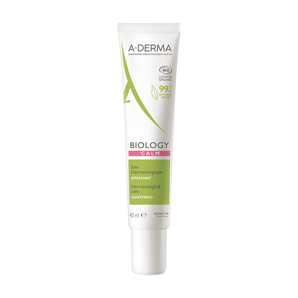 Φωτογραφία προϊόντος: Aderma A-Derma Biology Calm Δερματολογική Καταπραϋντική Φροντίδα για το Αντιδραστικό Δέρμα 40ml