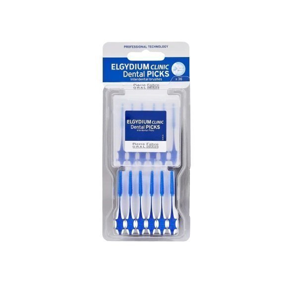 Φωτογραφία προϊόντος: Elgydium Clinic Dental Picks Οδοντιατρικές Οδοντογλυφίδες 36τμχ