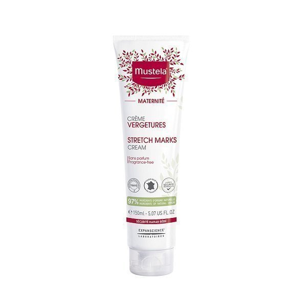 Φωτογραφία προϊόντος: Mustela Stretch Marks Cream 3 In 1, Κρέμα για την Πρόληψη των Ραγάδων κατα την Διάρκεια της Εγκυμοσύνης και Μετά τον Τοκετό, 150ml