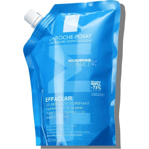 Φωτογραφία προϊόντος: La Roche Posay Purifying Foaming Gel Effaclar +M Refill-Ανταλλακτικό για το Αφρώδες Τζελ Καθαρισμού, 400ml