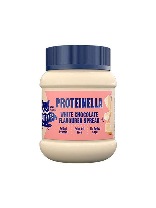 Φωτογραφία προϊόντος: Proteinella Λευκή Σοκολάτα Άλειμμα με Πρωτεΐνη • HealthyCo - 360gr