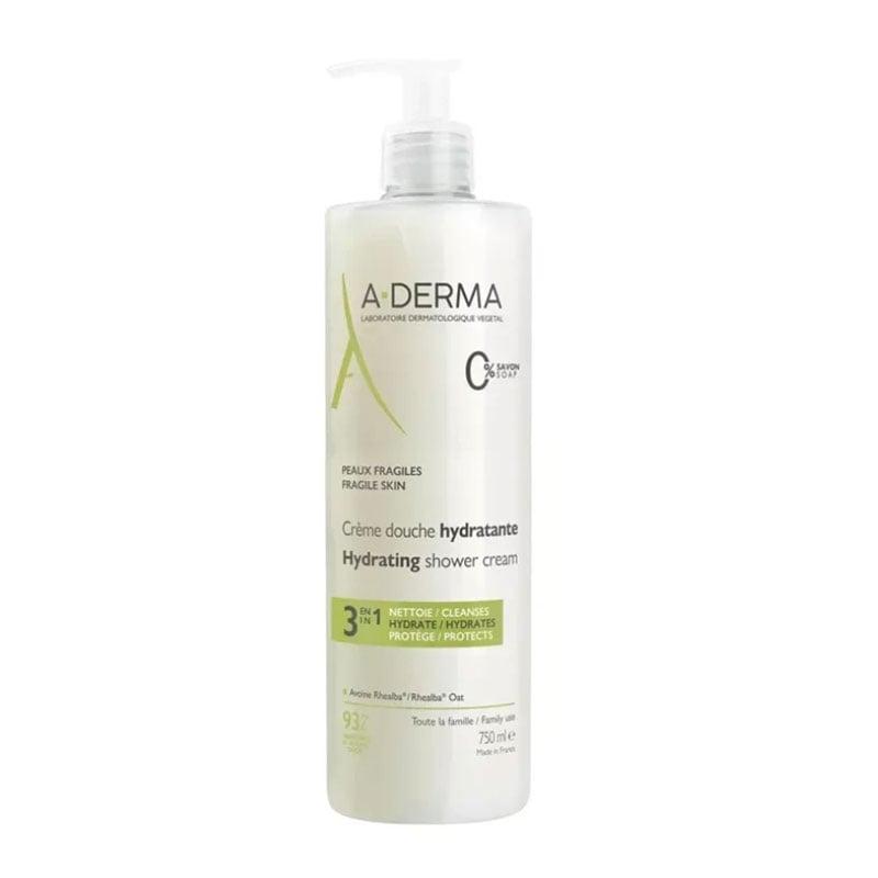 Φωτογραφία προϊόντος: Aderma A-Derma Hydrating Shower Cream 3σε1 Ενυδατικό Κρεμοντούς 750ml