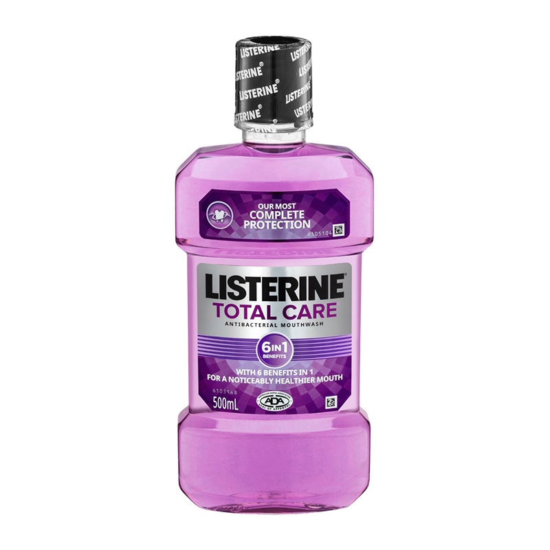 Φωτογραφία προϊόντος: Listerine Solution Total Care Αντισηπτικό Στοματικό Διάλυμα, Ούλα/Πλάκα - 500ml