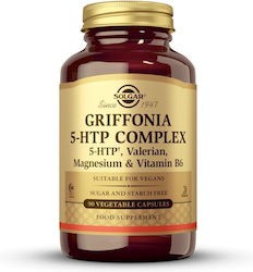Φωτογραφία προϊόντος: Solgar Griffonia 5-HTP Complex Συμπλήρωμα Διατροφής Για Ξεκούραστο Ύπνο 90 κάψουλες