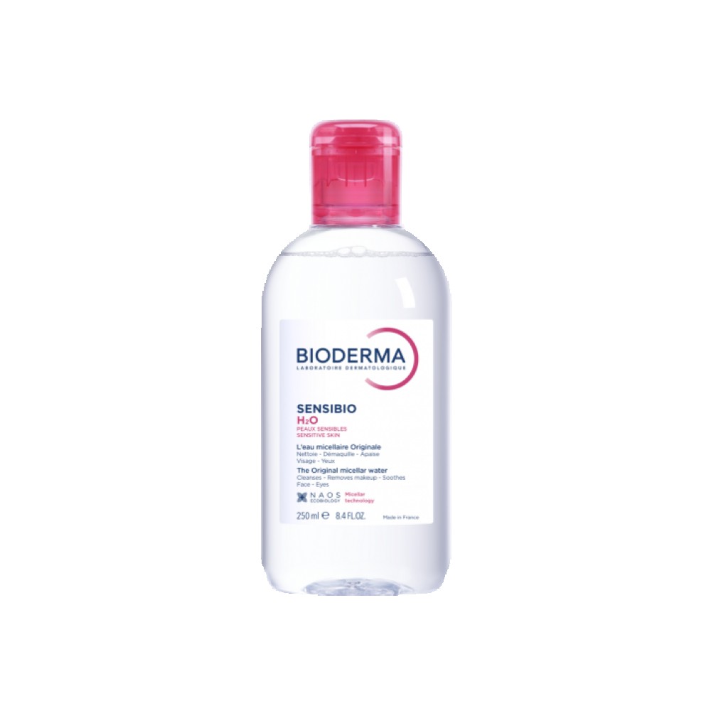 Φωτογραφία προϊόντος: Bioderma Sensibio H2O Νερό Καθαρισμού Micellaire για Πρόσωπο, Μάτια & Χείλη 250ml
