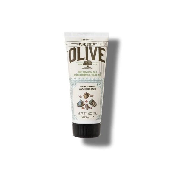 Φωτογραφία προϊόντος: Korres Pure Greek Olive Body Cream Sea Salt Κρέμα Σώματος Θαλασσινό Αλάτι 200ml
