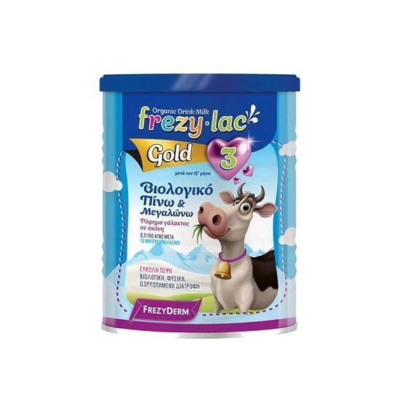 Φωτογραφία προϊόντος: Frezyderm Frezylac Gold 3 Πίνω +& Μεγαλώνω Βιολογικό Ρόφημα Γάλακτος σε Σκόνη για μετά τον 12ο μήνα, 900g