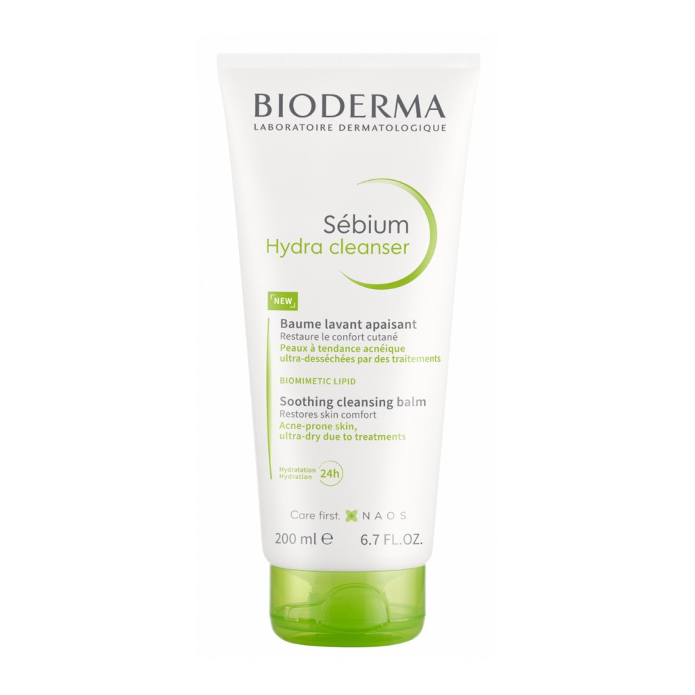 Φωτογραφία προϊόντος: Bioderma Sebium Hydra Cleanser Βάλσαμο Καθαρισμού για Πολύ Ευαίσθητες Επιδερμίδες 200ml