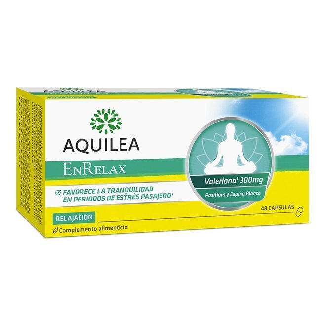 Φωτογραφία προϊόντος: Aquilea EnRelax Συμπλήρωμα Διατροφής για Ηρεμία σε Περιόδους Άγχους 48 κάψουλες