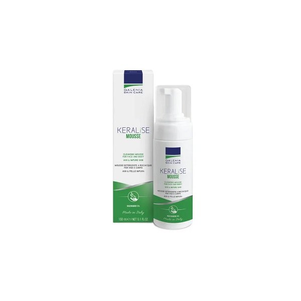 Φωτογραφία προϊόντος: Galenia Keralise Mousse Acne Foam Αφρός Καθαρισμού κατά της Ακμής 150ml