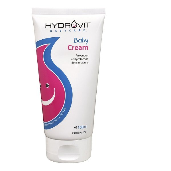 Φωτογραφία προϊόντος: Hydrovit Babycare Baby Cream Βρεφική Ενυδατική Κρέμα για την Πρόληψη & Προστασία από Ερεθισμούς 150m