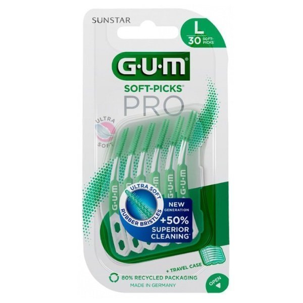 Φωτογραφία προϊόντος: Gum Soft Picks Pro Μεσοδόντια Βουρτσάκια Large, 30τεμ