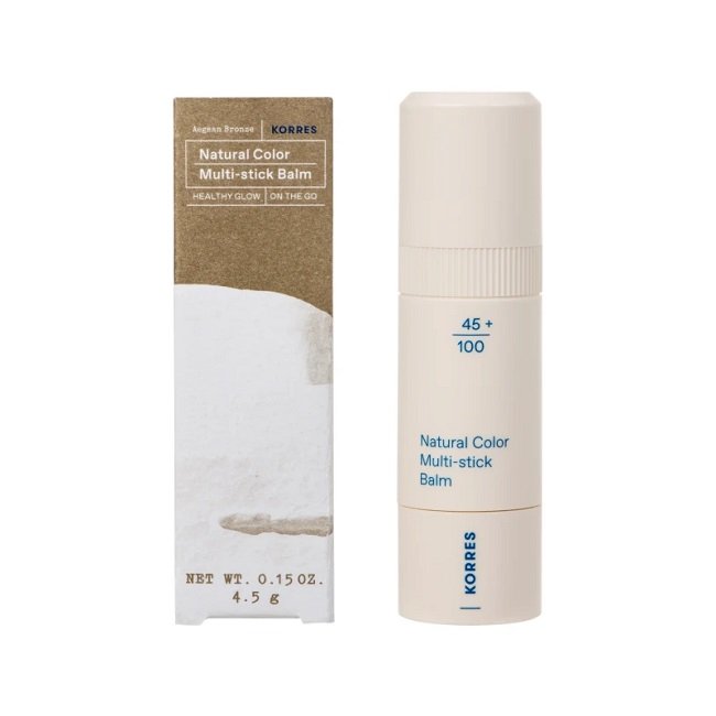 Φωτογραφία προϊόντος: Korres Agean Bronze Natural Color Multi-stick Balm Healthy Glow Highlighter Για Υγιές Χρώμα Σε Ζυγωματικά & Χείλη 4.5gr