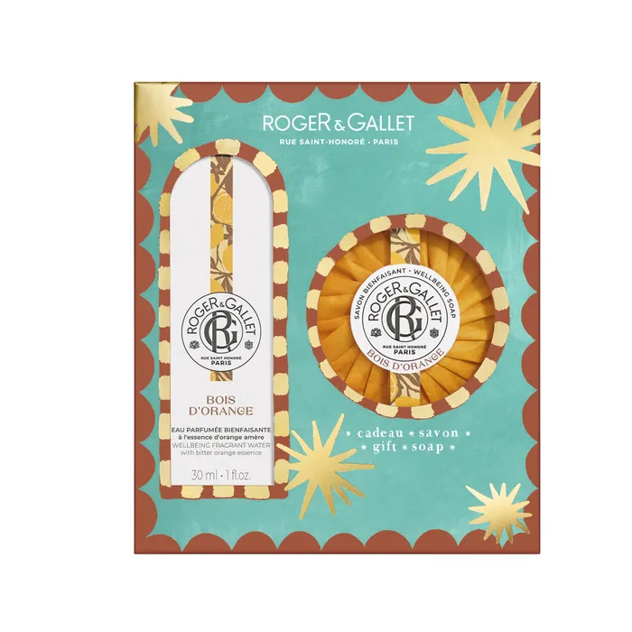 Φωτογραφία προϊόντος: Roger & Gallet Promo Bois d' Orange Wellbeing Fragrant Water 30ml & Δώρο Perfumed Soap Bar 100g