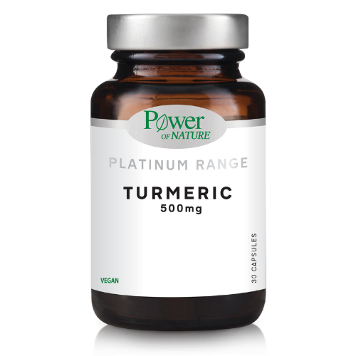 Φωτογραφία προϊόντος: Power Health Power of Nature Platinum Range Turmeric 500mg Συμπλήρωμα Διατροφής με Κουρκουμά 30 Κάψουλες