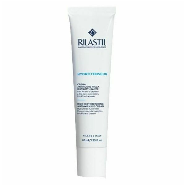 Φωτογραφία προϊόντος: Rilastil Hydrotenseur Rich Restructuring Anti-Wrinkle Cream Αντιρυτιδική Κρέμα Προσώπου Επανόρθωσης με Πλούσια Υφή 40ml