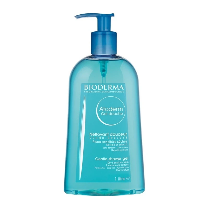 Φωτογραφία προϊόντος: Bioderma Atoderm Gel Douche Καθημερινό Απαλό Αφρόλουτρο Χωρίς Σαπούνι +40% Επιπλέον Προϊόν , 1lt