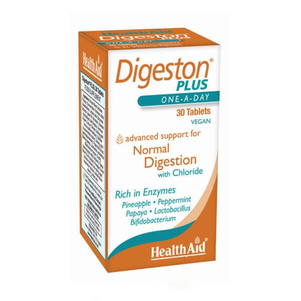 Φωτογραφία προϊόντος: Health Aid Digeston Plus Ένζυμα με Προβιοτικά για Ομαλή Πέψη 30caps