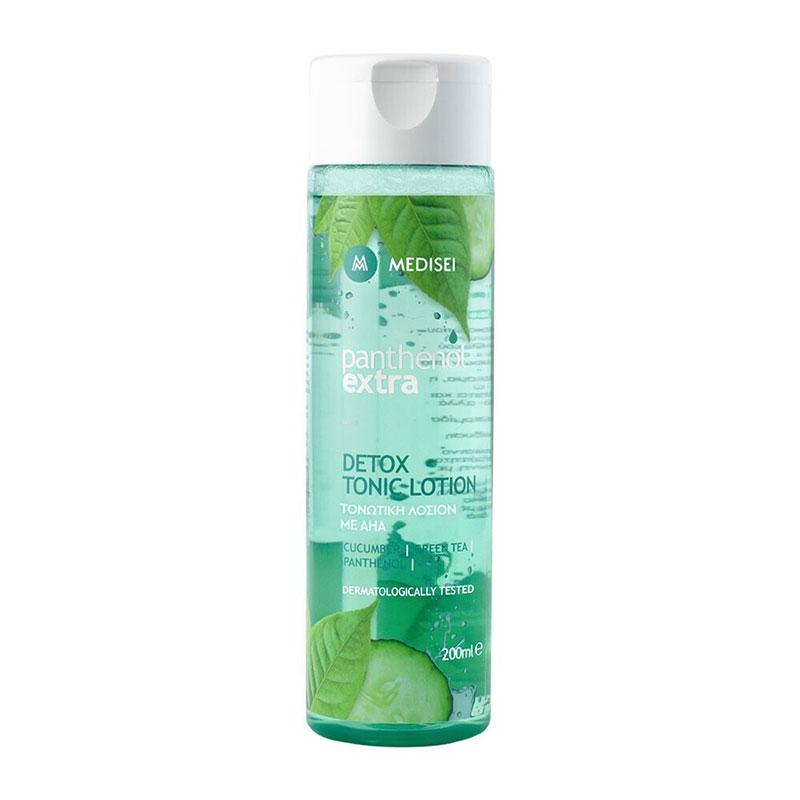 Φωτογραφία προϊόντος: Medisei Panthenol Extra Detox Tonic Lotion Τονωτική Λοσιόν Καθαρισμού Προσώπου με AHA 200ml