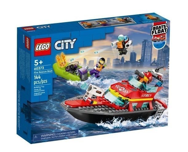 Φωτογραφία προϊόντος: LEGO City: Πυροσβεστικό Σκάφος Διάσωσης (60373)