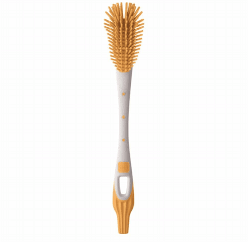 Φωτογραφία προϊόντος: Mam Soft Brush Βούρτσα Καθαρισμού Μπιμπερό Και Θηλών Kίτρινη (430U2)