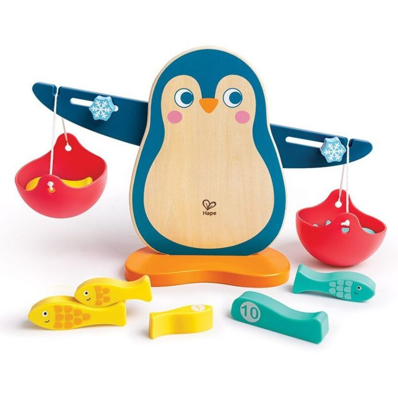 Φωτογραφία προϊόντος: Hape Early Explorer Ξύλινη Ζυγαριά Penguin Balance Scale (E1074A)