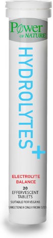 Φωτογραφία προϊόντος: Power Health Hydrolytes+ με Γεύση Λεμόνι 20 αναβράζοντα δισκία