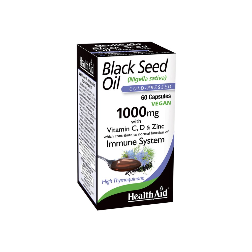 Φωτογραφία προϊόντος: Health Aid Black Seed Oil 1000mg 60Caps
