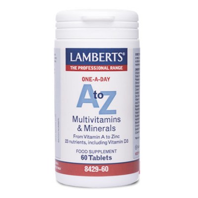 Φωτογραφία προϊόντος: Lamberts A to Z Multivitamins Πολυβιταμίνη 60 Ταμπλέτες