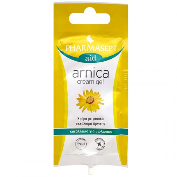 Φωτογραφία προϊόντος: Pharmasept Aid Arnica Cream Gel με Φυσικό Εκχύλισμα Άρνικας για Μώλωπες 15ml