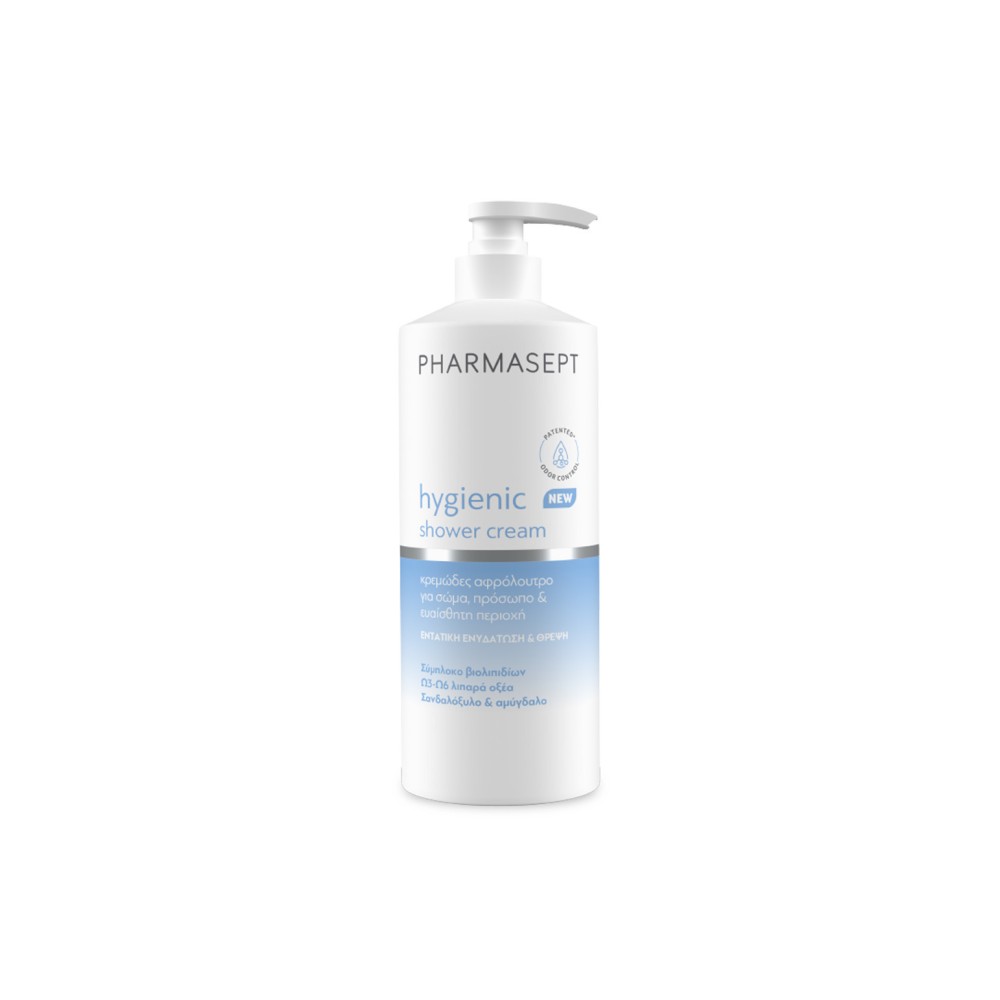 Φωτογραφία προϊόντος: Pharmasept Hygienic Shower Cream Κρεμώδες Αφρόλουτρο 500ml